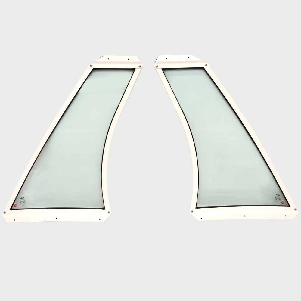 Scout 251 XS Boat Windshield Side Windows HW1665 - Glass (set of 2)