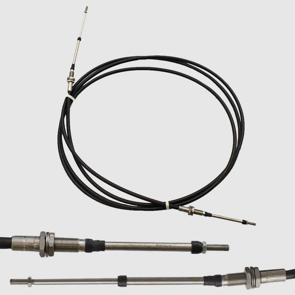 Uflex 4300 - 43BC Boat Bulkhead Control Cable C64BBX22 - 22 FT