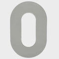 Tracker Marine Boat Number Zero Decal 334215 - 2 3/4 X 4 1/4 Inch Gray Sticker