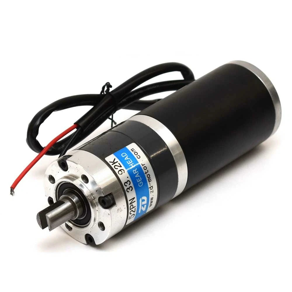 ZD Motors Boat Planetary Gear Motor 52PN33.92K - SureShade 24V DC
