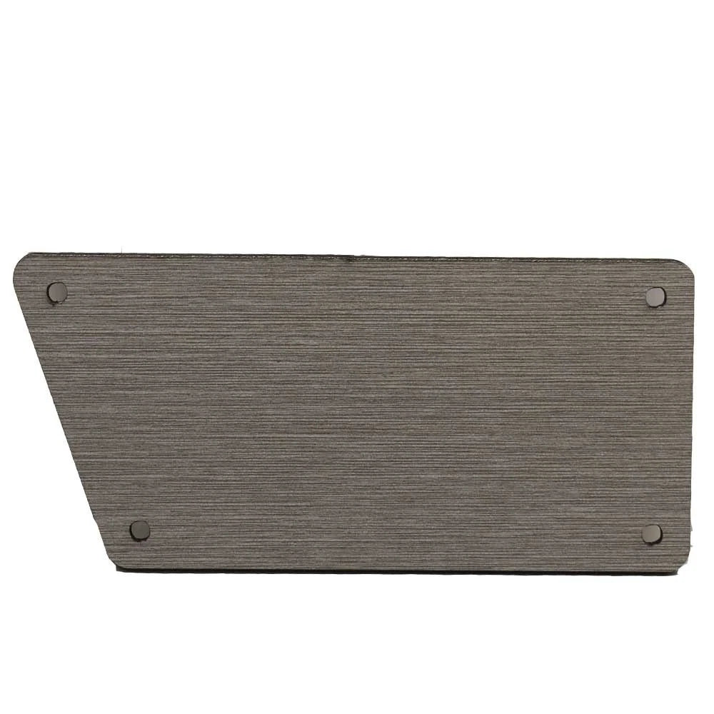 Ranger Boat Blank Ignition Panel 7202295 - 6 3/8 X 3 Inch Gray