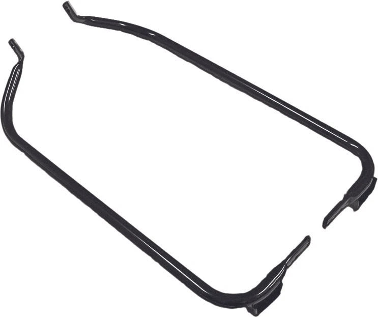 HARDDRIVE Saddlebag Support Kit Black for Harley Davidson FLHR 1997-2006