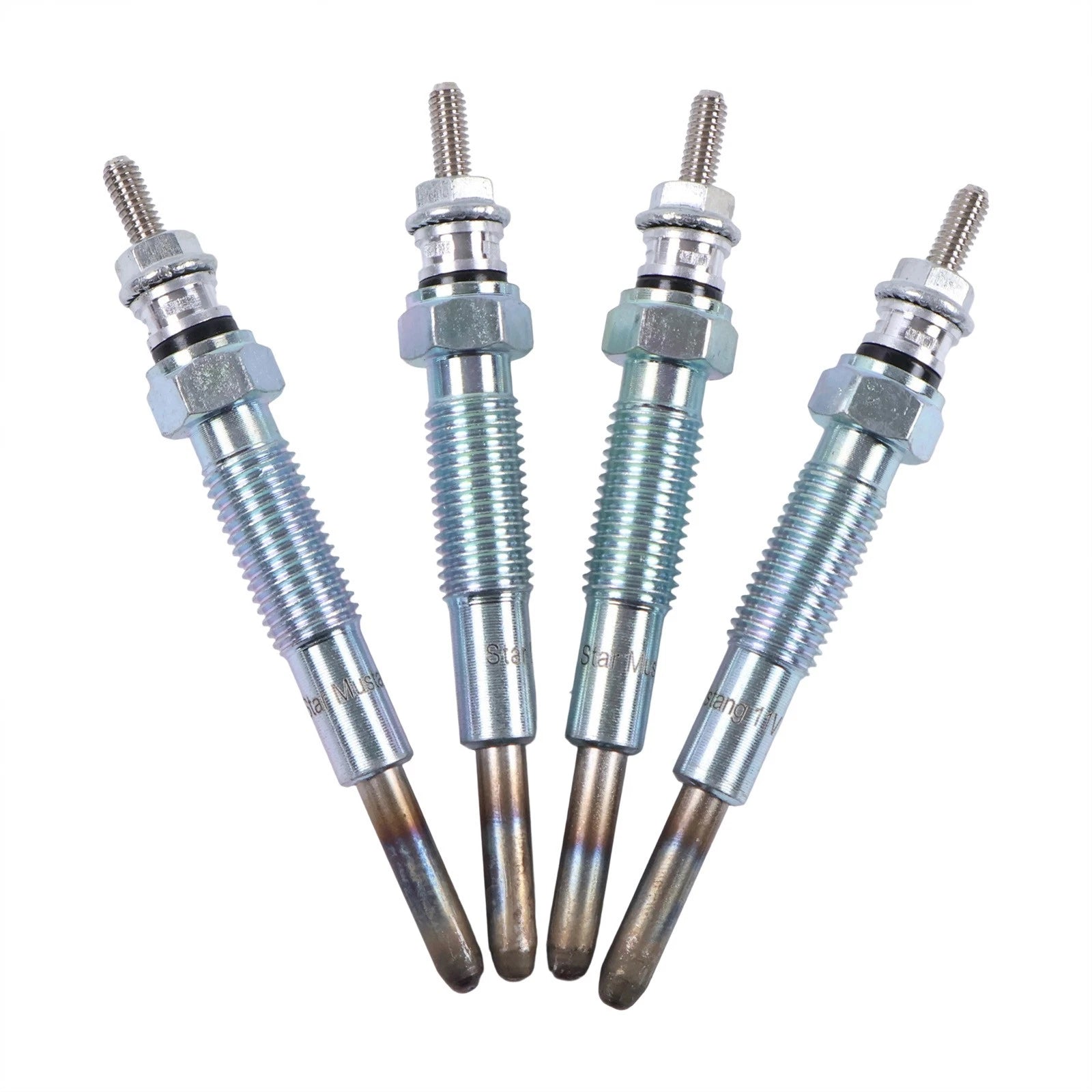 4Pcs Glow Plug 185366190 for Perkins Engine 404D-22 104-19 ISM N844 Holland