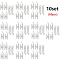 10 Sets Nickel Plated Steel Strap Strip Sheet for Battery Pack Spot Welding Part