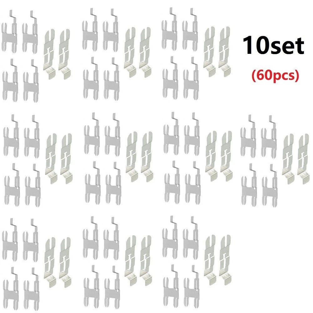 10 Sets Nickel Plated Steel Strap Strip Sheet for Battery Pack Spot Welding Part