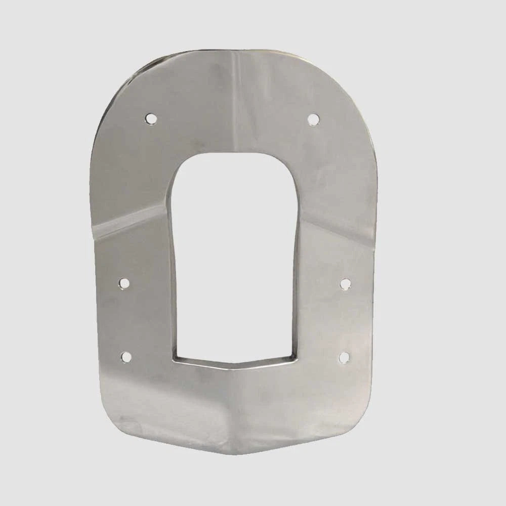 Striper Boat Bow Anchor Plate 4210-2966 - 220 DC 8 1/8 Inch Stainless