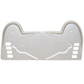 Stratos Boat Switch Panel Blank 7KE468 - 385 XF Silver Plastic