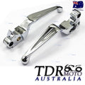 Chrome Clutch Brake Levers for Harley Softail 1996 1997 1998 1999 2000 2001 2002