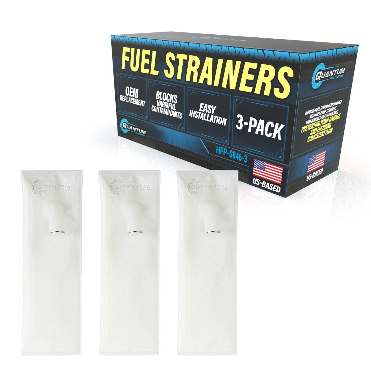 QFS Fuel Pump Filter Strainers [3] 17-18 Ducati Scrambler Sixty2 #43010011C