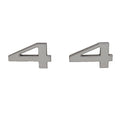 Carver Boat Raised Decal 8150637 - 44 Model Silver Sticker Emblem