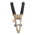 260A Brass Grounding Clamp Earth Cable Welding Pliers with 40mm Wire Opening