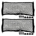 Oversized RV Car Storage Boat Cargo Pocket Organizer Frame Mesh Bag with Screws