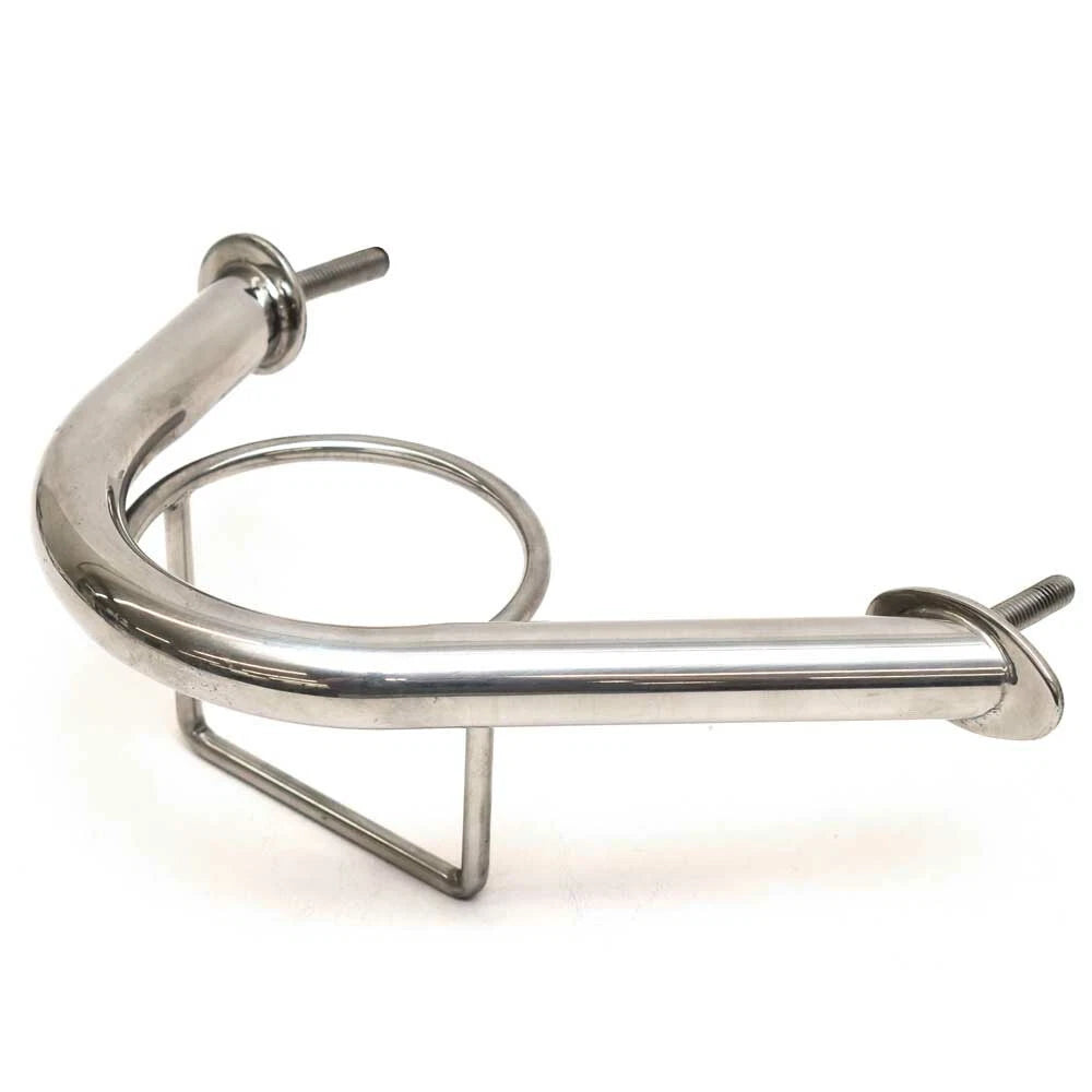 Supra Boat Cup Holder Rail 105167 - Side-Mount Stainless Steel