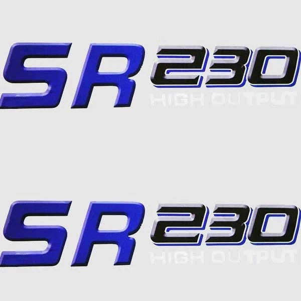 Yamaha Boat Decal F2A-U4125-00 - SR230 High Output 18 Inch (pair)