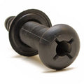 Tracker Boat Thru Hull Fitting - Straight Mushroom 3/4 Inch Black