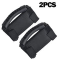 Heavy Duty Adjustable Black Roll Cage Bar Handle Grab for ATV UTV 2Pcs
