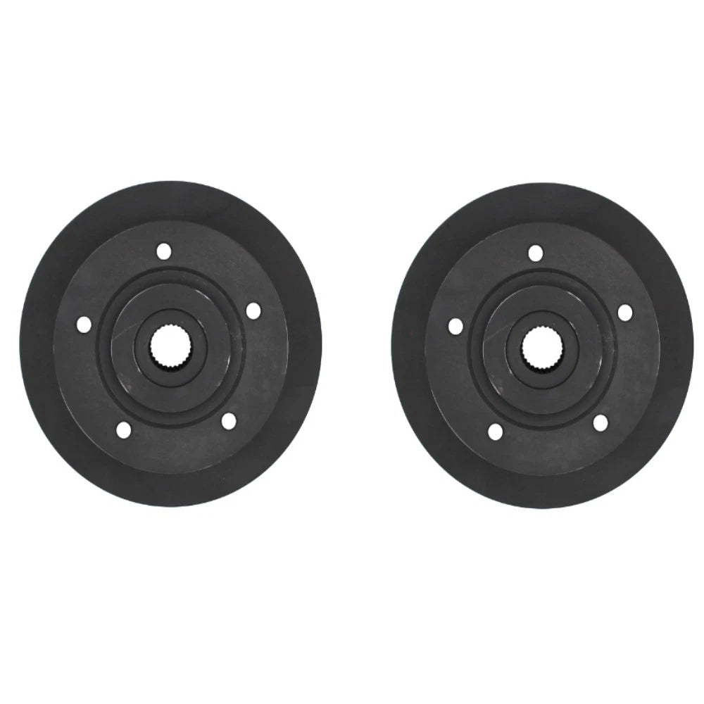 2 Pack: Wheel Hub Brake Rotor Assembly Fits John Deere Replaces AM142949