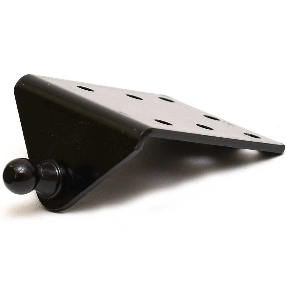 Boat Hatch Spring Shock Mounting Bracket - 3/8 Inch Ball Stainless