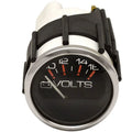 Faria Boat Volt Gauge VP0012A - Ranger 7E415 Silver Black 2 Inch