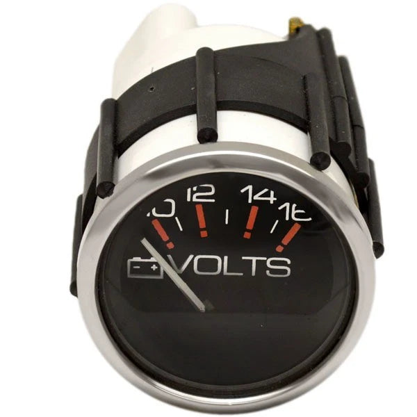 Faria Boat Volt Gauge VP0012A - Ranger 7E415 Silver Black 2 Inch