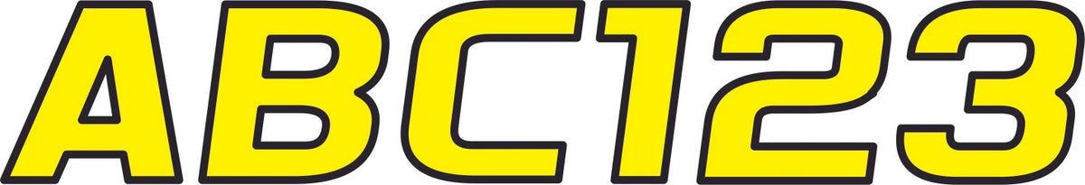 HARDLINE 700 PWC Kit Yellow/Black Graphics for Kawasaki Watercraft 2002-2011