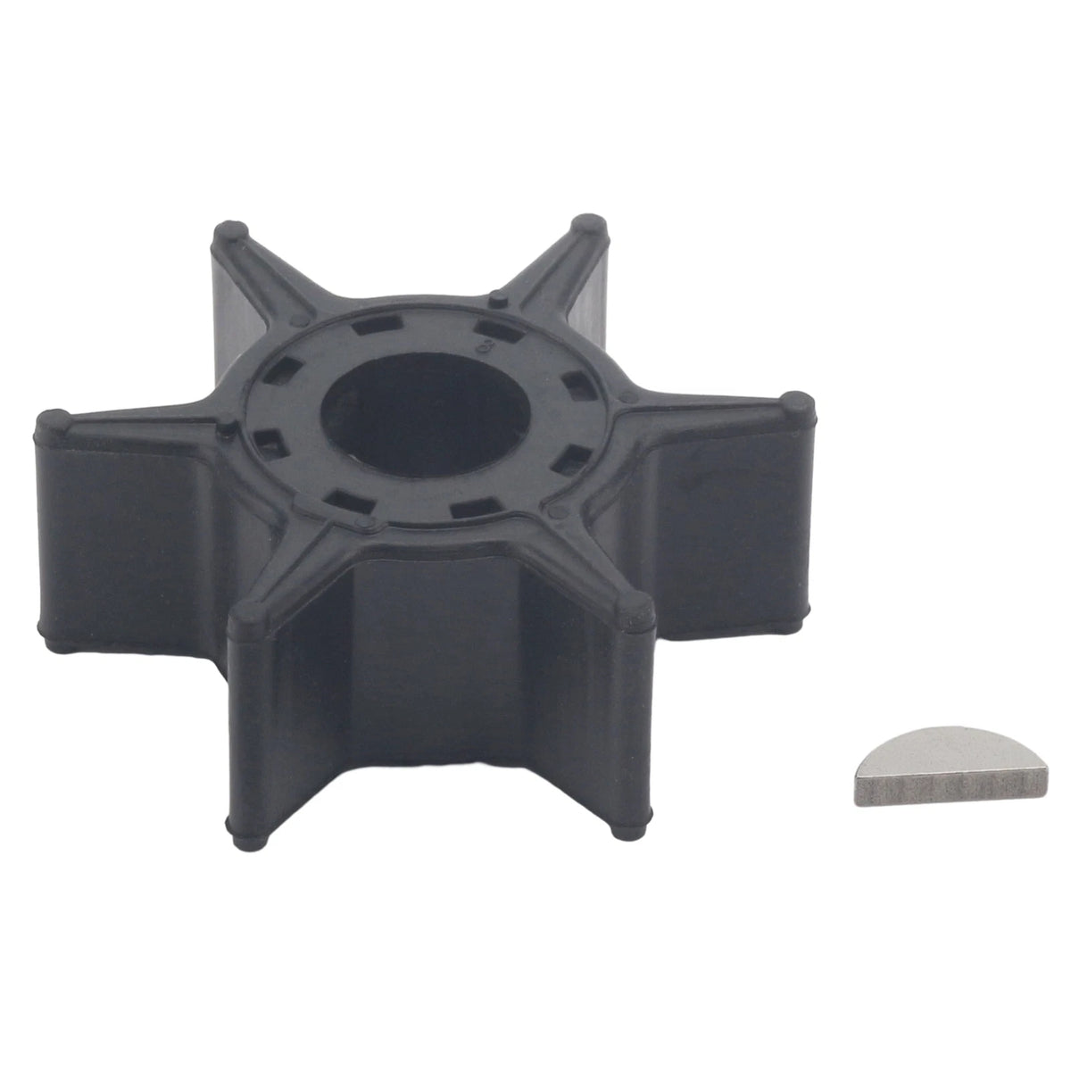 Water Pump Impeller & Key for Yamaha Outboard 6L2-44352-00 6L2-44352-01