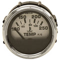 Faria Boat Temperature Gauge GPC633B - Larson 2266-C633 Silver