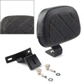 Harley Touring CVO Road Electra Glide Front Driver Rider Backrest Pad Orange