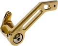 PRO ONE T Rex Shorty Brake Arm Gold for Harley Davidson FLH 2008-2013