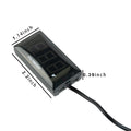 DC 12V✅ LED Digital Monitor Volt Meter Display Battery Gauge Voltage Caravan/Car