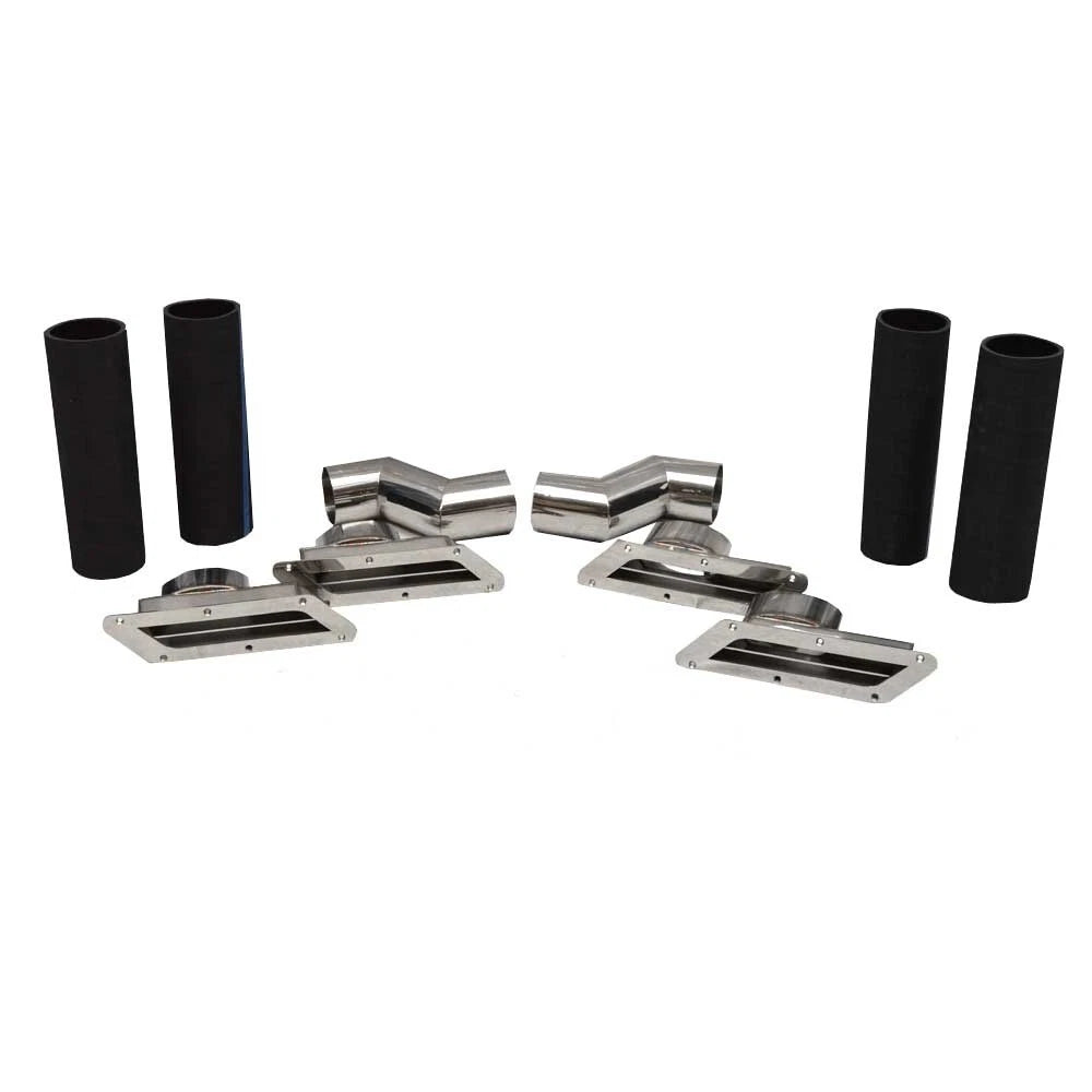 Sea Ray Boat Exhaust Tip Kit - 350 SLX Corsa 2016