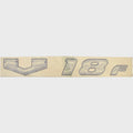 SunCatcher Boat Model Decal Sticker 73405323 - V18F Silver Black