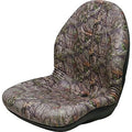Camouflage Talon Ultra High-Back Seat Fits Lawn Mowers, Utility Vehicles & More