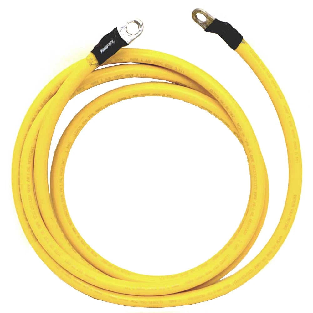 1/0 AWG Boat Battery Cable 027-1673 - Yellow 72 Inch
