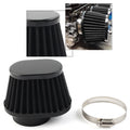 1 X Black 51mm 2 Inch Air Intake Filter Cleaner Pod for Universal Motorcycle