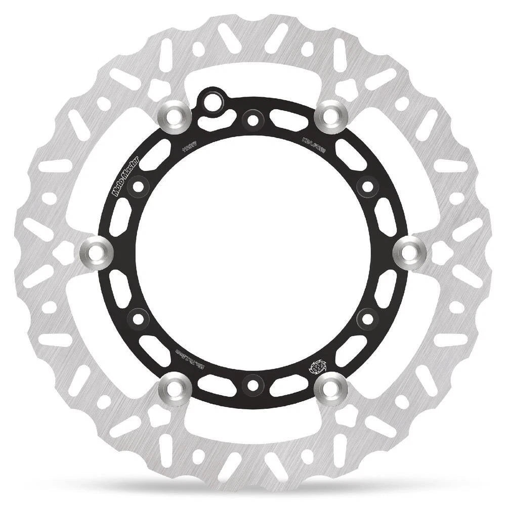 MotoMaster Nitro Floating Front Brake Disc for KTM 400 EXC 2000-2002