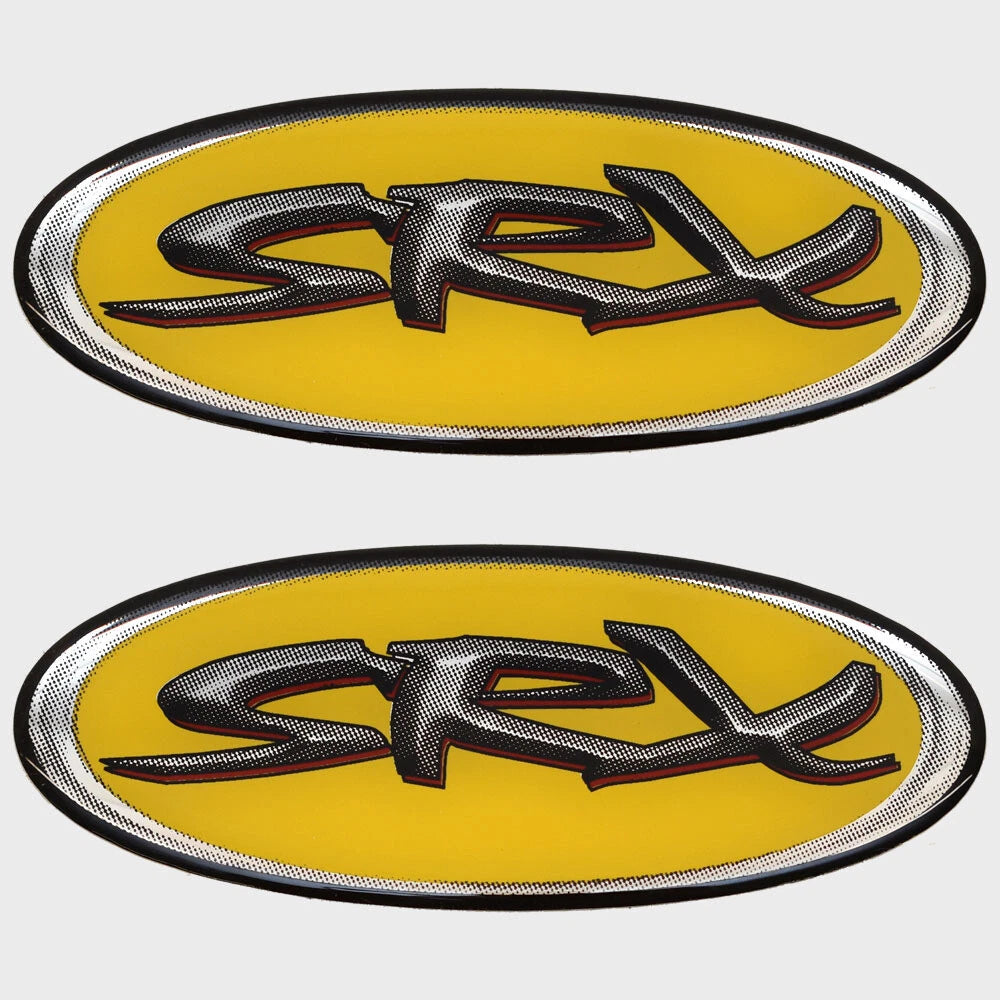 Sea Ray Boat Raised Decal Stickers - SRX Emblem (pair)