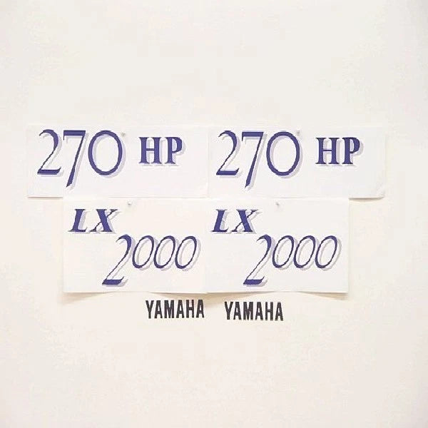 Yamaha Boat Brand Decal FOR-U417M-40 - LS 2000 (set of 6)