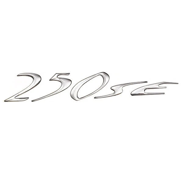 Doral Boat Raised Model Decal - 250 SE Silver Sticker