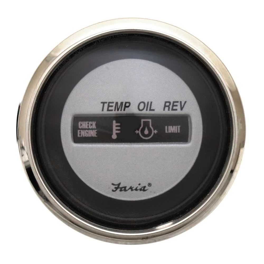 Faria Boat Systems Check Gauge GPK605A - Suzuki 2 Inch Silver