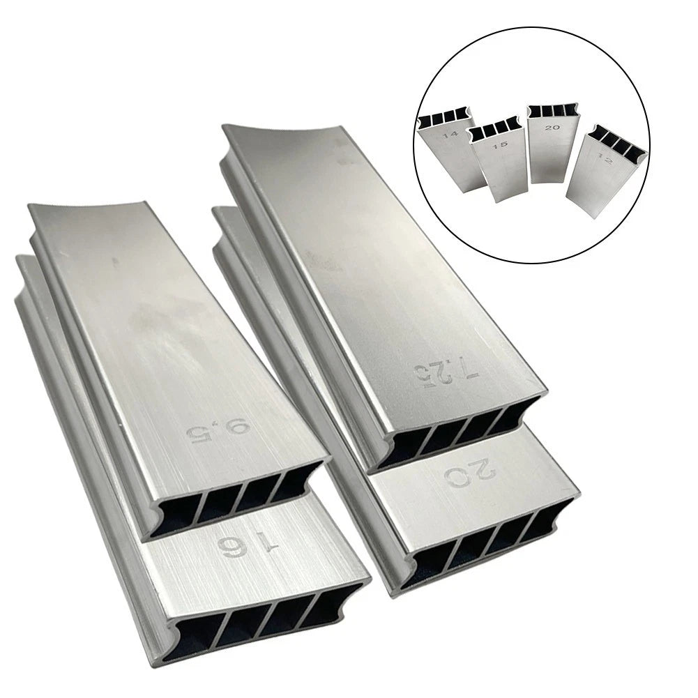 Essential Fingerboard Shaping Tool Aluminum Sanding Block Two Way Radius