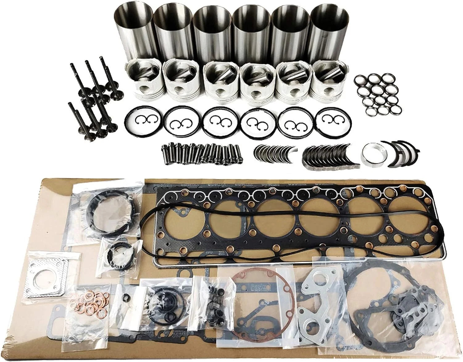 S6D95 6D95L S6D95L-1 Engine Rebuild Kit for Komatsu PC200-5 PC220-5 PC200-6