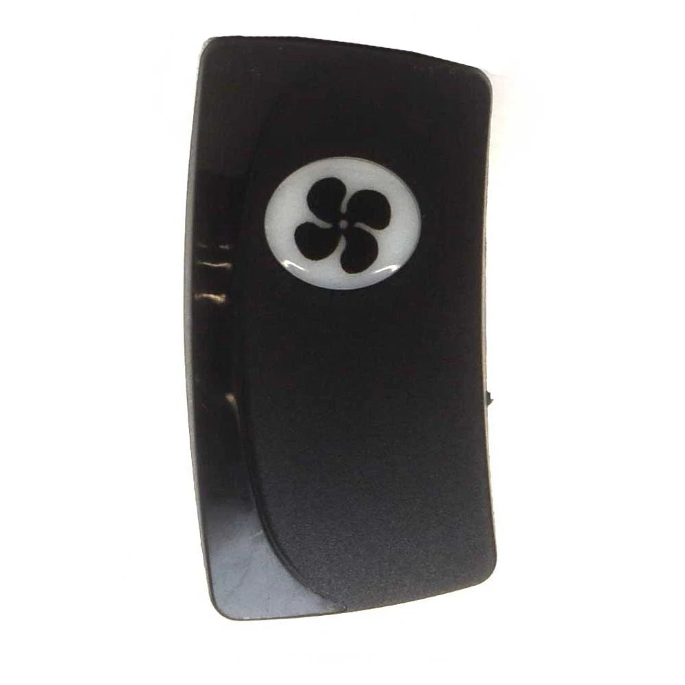 Carling Boat Blower Rocker Switch - Illuminated ON/OFF 12V Lighted