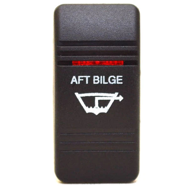 Carling Boat Rocker AFT BILGE Switch Cover - Actuator Lighted