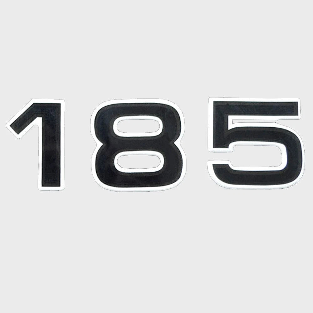 Ranger Z185 Boat Raised Decal 7604653 - Black Sticker