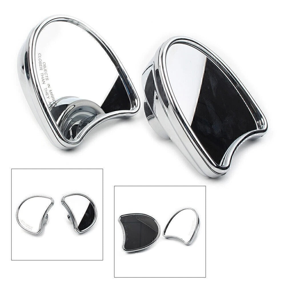 Motorcycle Wide Angle Fairing Mount Mirrors for Harley FLHT FLHX FLHTK 96-13 US