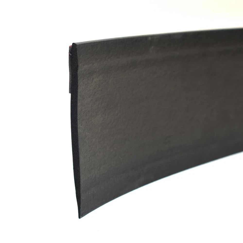Four Winns Boat Wiper Seal 033-1025 - Adhesive 3 3/4 Inch Black (FT)