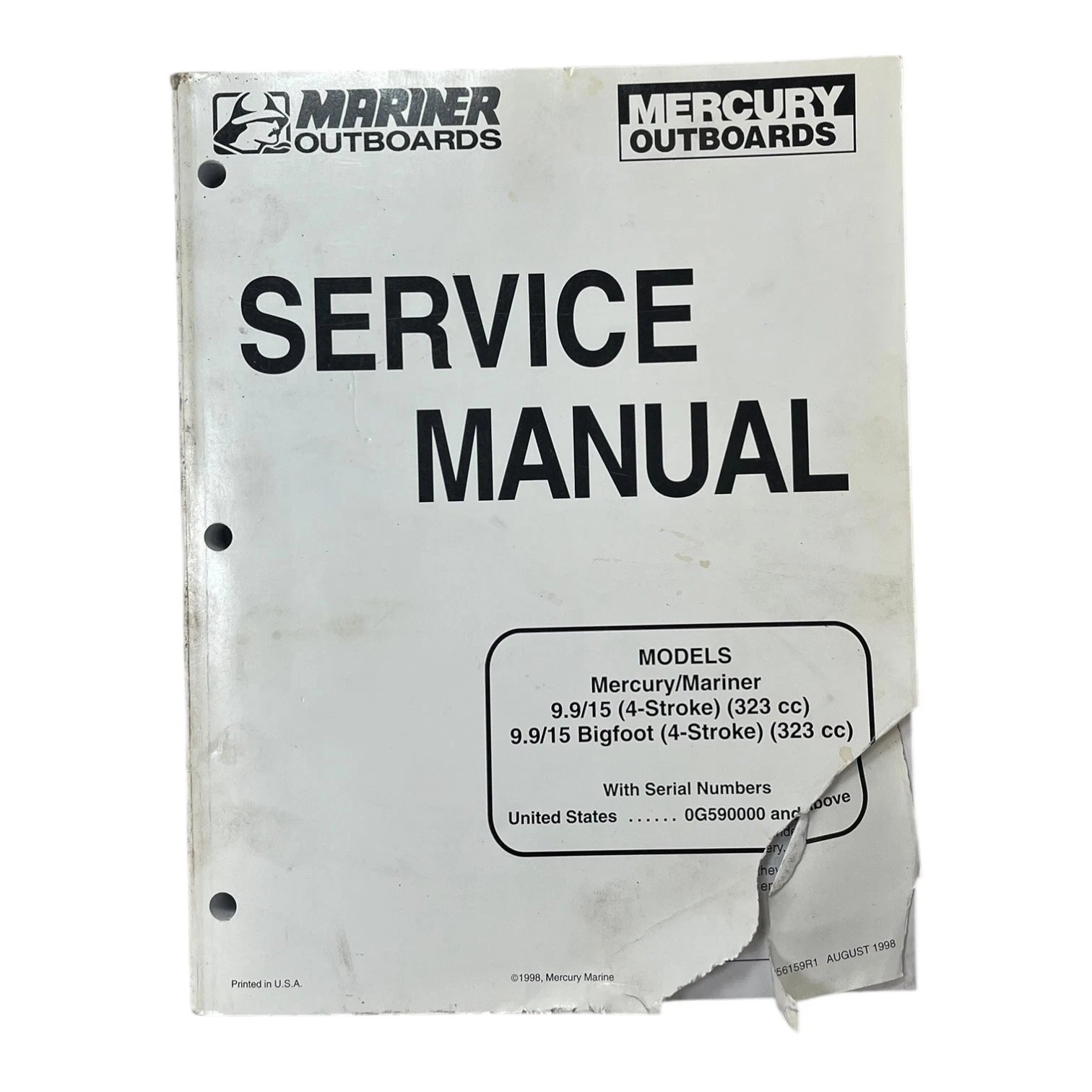 Mercury/Marine R 90-856159R1, Service Manual