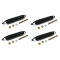 4-Pack - Trip Springs & Eyebolts for Western Skid Steer Pro Plus, Prodigy Plows