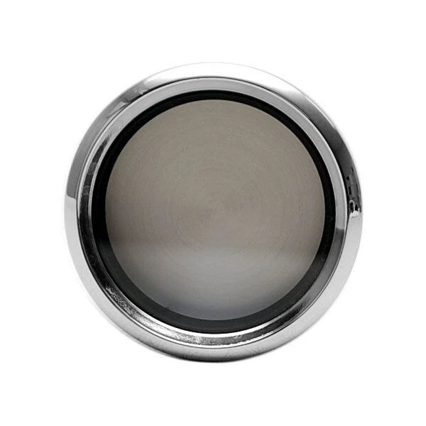 Faria Boat Blank Filler Gauge BL9687B - Kronos Silver 2 Inch
